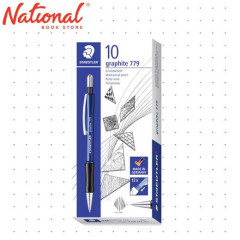 Staedtler Graphite B Mechanical Pencil Blue 0.7mm 77907-3 - School Supplies - Drawing Pencils
