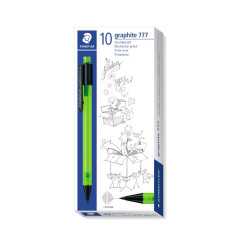 Staedtler Graphite B Mechanical Pencil Green 0.5mm 77705-5 - School Supplies - Drawing Pencils