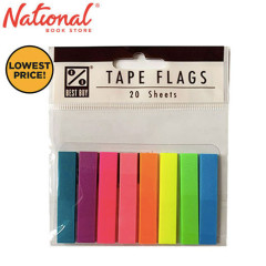 Best Buy Tape Flag Pet 1 .31"X1.77" 20'S X 8 Clear Index Tab
