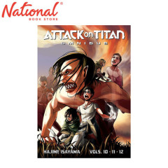Attack On Titan Omnibus 4 (Vol. 10-12) by Hajime Isayama...
