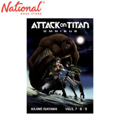 Attack On Titan Omnibus 3 (Vol. 7-9) by Hajime Isayama...