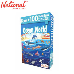 Ocean World Book + 100 Pieces Jigsaw Puzzle - Hobbies for...