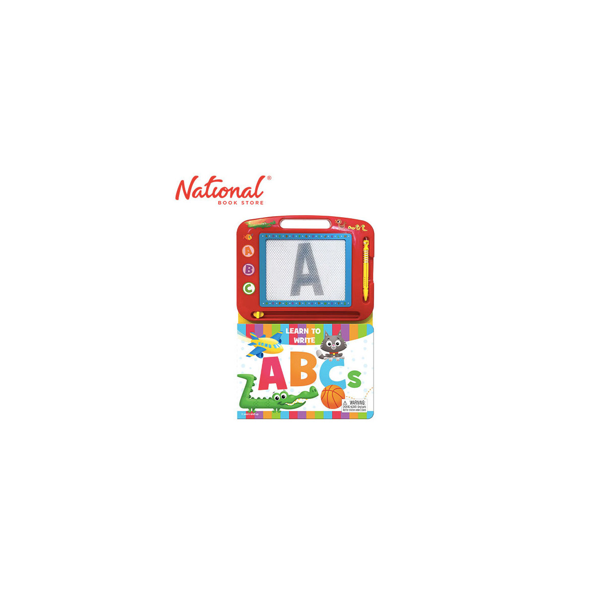 Learning To Write ABC'S Learning Series Doodle Pad Board Book - Books for Kids