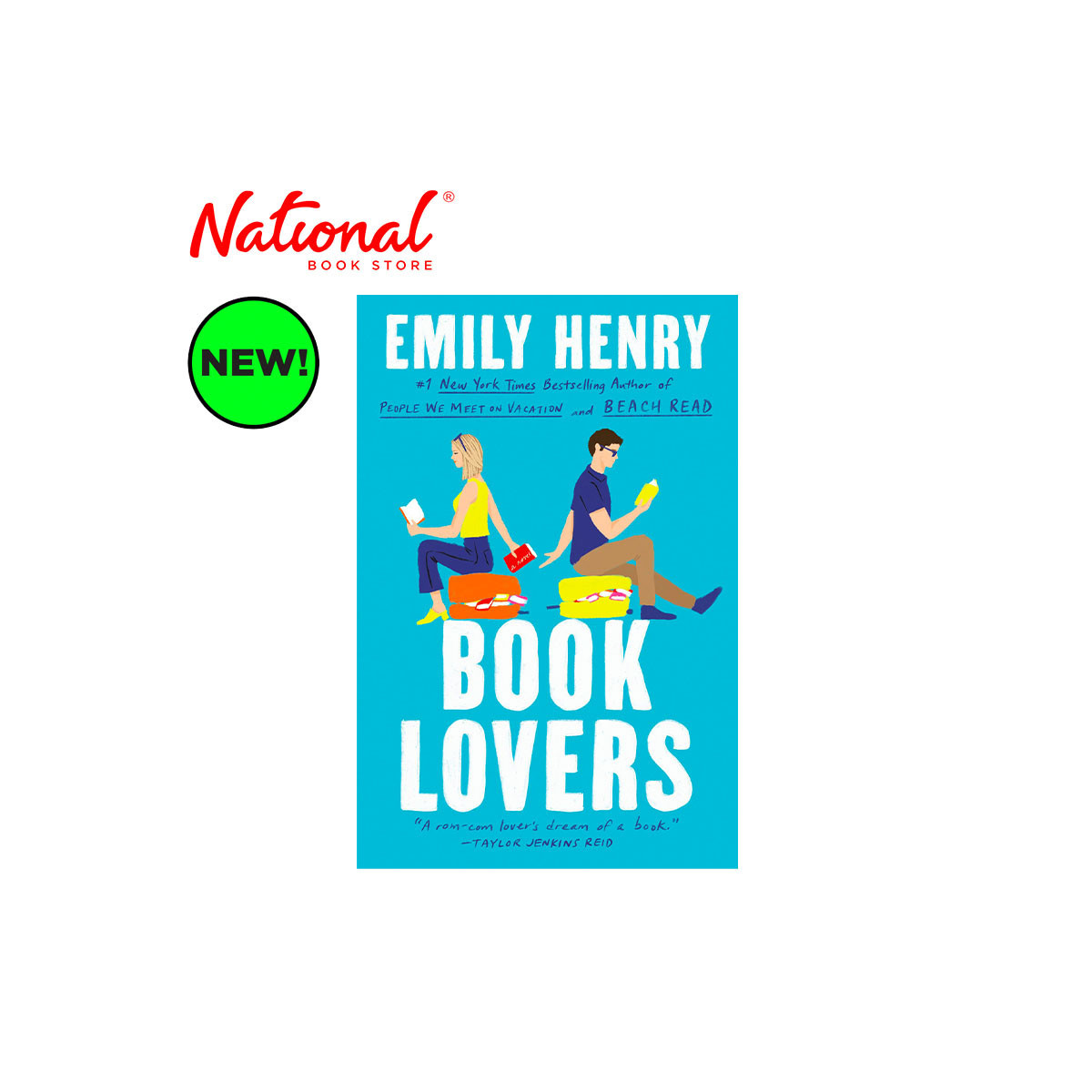 Book Lovers by Emily Henry - Trade Paperback - Romance Fiction