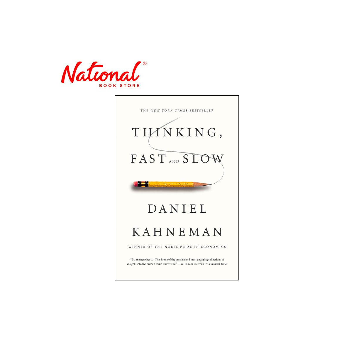 Thinking Fast and Slow by Daniel Kahneman - Trade Paperback - Business Books