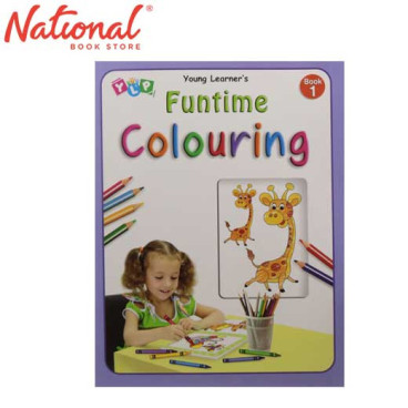 Funtime Colouring Book 1A-7162 Trade Paperback - Books for Kids