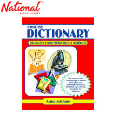 Concise Dictionary (English - Math - Science) by Anna...