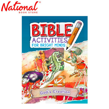Bible Activities For Bright Minds: God's Creation - Trade Paperback - Books for Kids - Bible Study