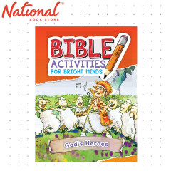 Bible Activities For Bright Minds: God's Heroes - Trade Paperback - Books for Kids - Bible Study