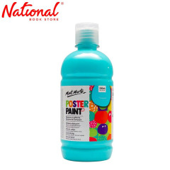 Mont Marte Poster Paint 500ml - Turquoise (MPST0016) -...