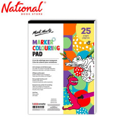 Mont Marte Marker Colouring Pad A4 (MMKC0200) - Arts &...