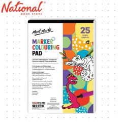 Mont Marte Marker Colouring Pad A4 (MMKC0200) - Arts & Crafts Supplies