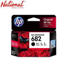 Hewlett Packard Ink Cartridge 682 Black - Printer Ink...