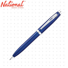 Sheaffer 100 Fine Ballpoint Pen Glossy Blue Lacquer SE2933951-30 - Premium Pens
