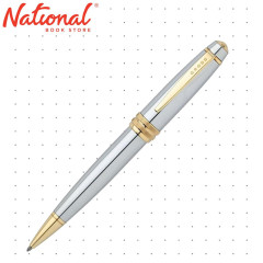 Cross Bailey Medalist Fine Ballpoint Pen Chrome/Gold CAT0452-6 - Premium Pens
