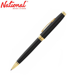 Cross Coventry Fine Ballpoint Pen Black Lacquer With Gold...
