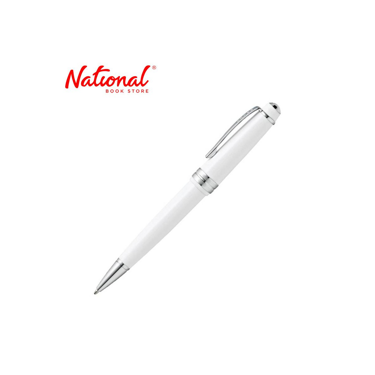 Cross Bailey Light Fine Ballpoint Pen White CAT0742-2 - Premium Pens