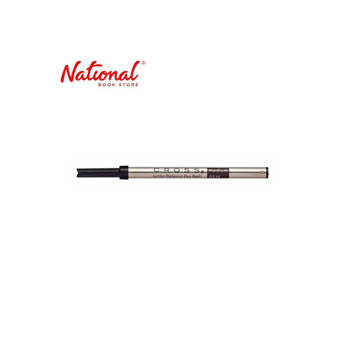 Cross Seletip Ballpoint Pen Ink Refill Jumbo Black Medium C8562-1 - Premium Pens Accessories