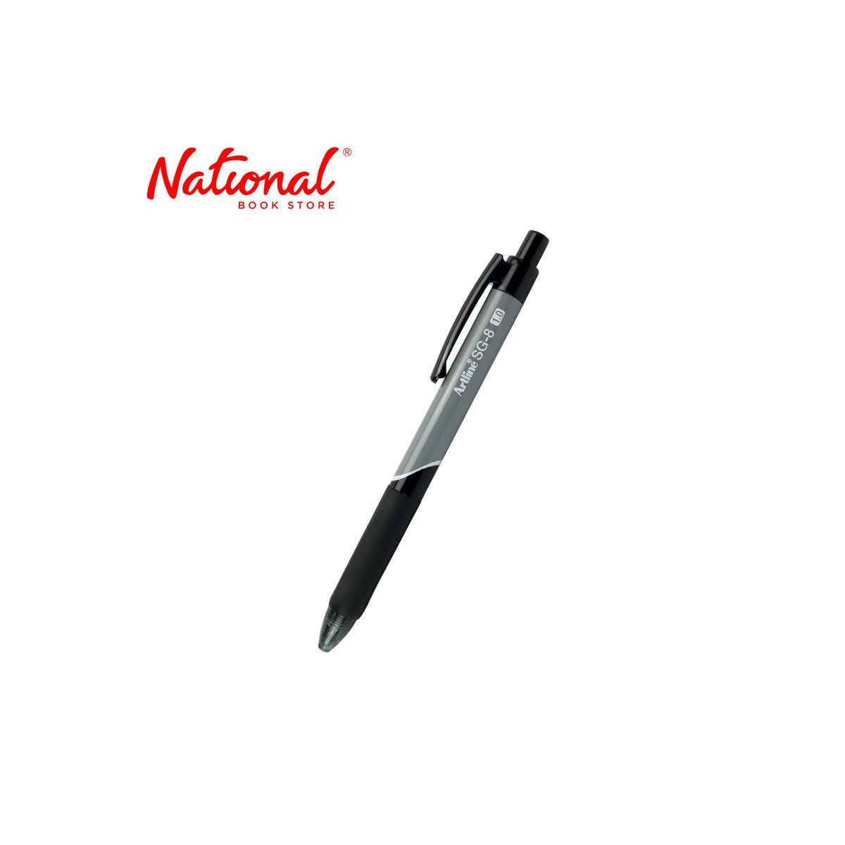 Artline SG-8 Ballpoint Pen Retractable Black 1.0mm EGBSG8810 - Ballpens - School & Office Supplies