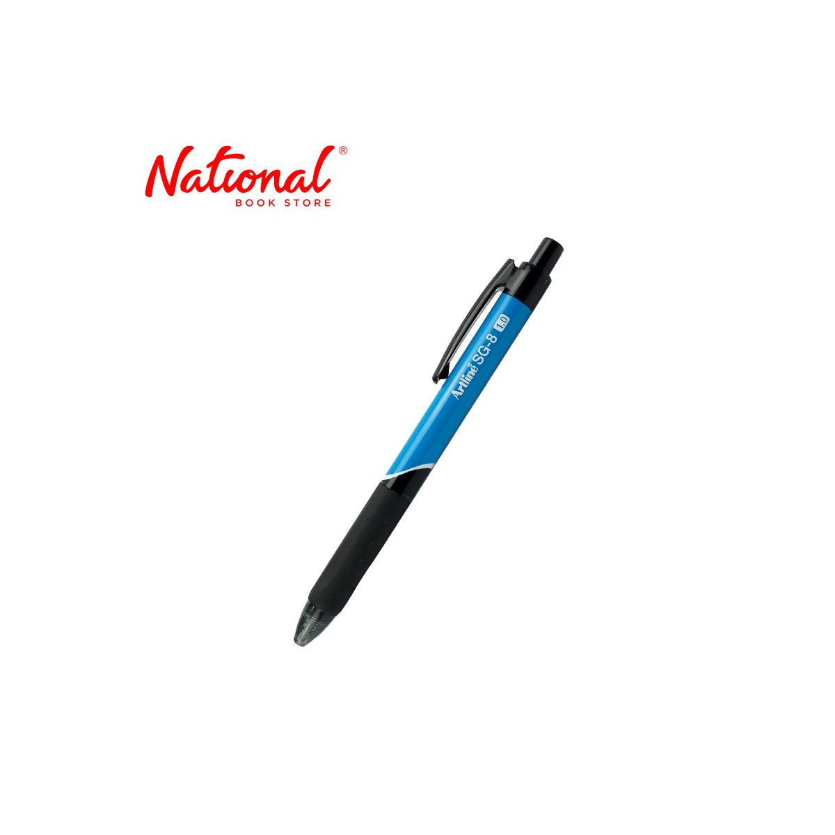 Artline SG-8 Ballpoint Pen Retractable Blue 1.0mm EGBSG8810 - Ballpens - School & Office Supplies