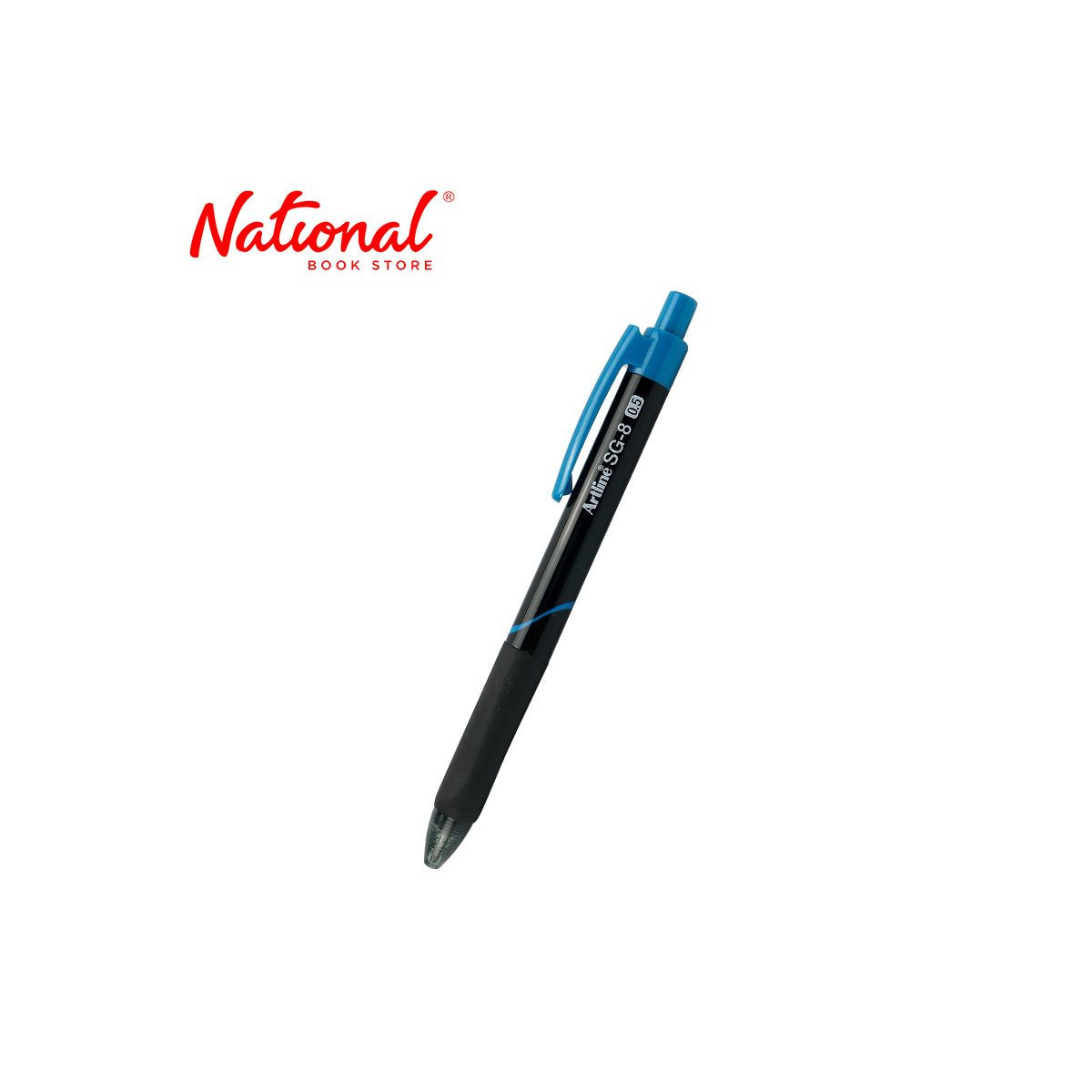 Artline SG-8 Ballpoint Pen Retractable Blue 0.5mm EGBSG8850 - Ballpens - School & Office Supplies