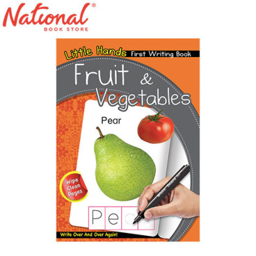 Little Hands First Writing Book Fruit And Vegetables - Trade Paperback - Writing Workbooks