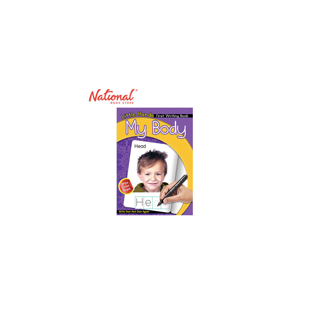 Little Hands First Writing Book My Body - Trade Paperback - Writing Workbooks