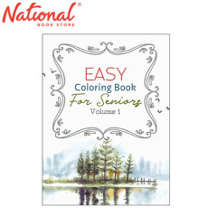 Easy Coloring Book For Seniors Volume 1 -Trade Paperback...
