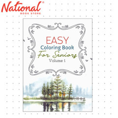 Easy Coloring Book For Seniors Volume 1 -Trade Paperback - Coloring Books