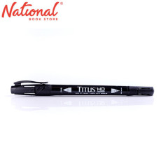 Titus HD Dual Tip Permanent Marker Black 04015292 -...