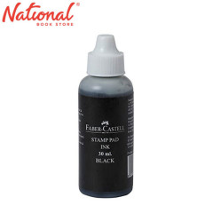 Faber Castell Ink Stamp Pad 30ml, Black - Office Supplies...