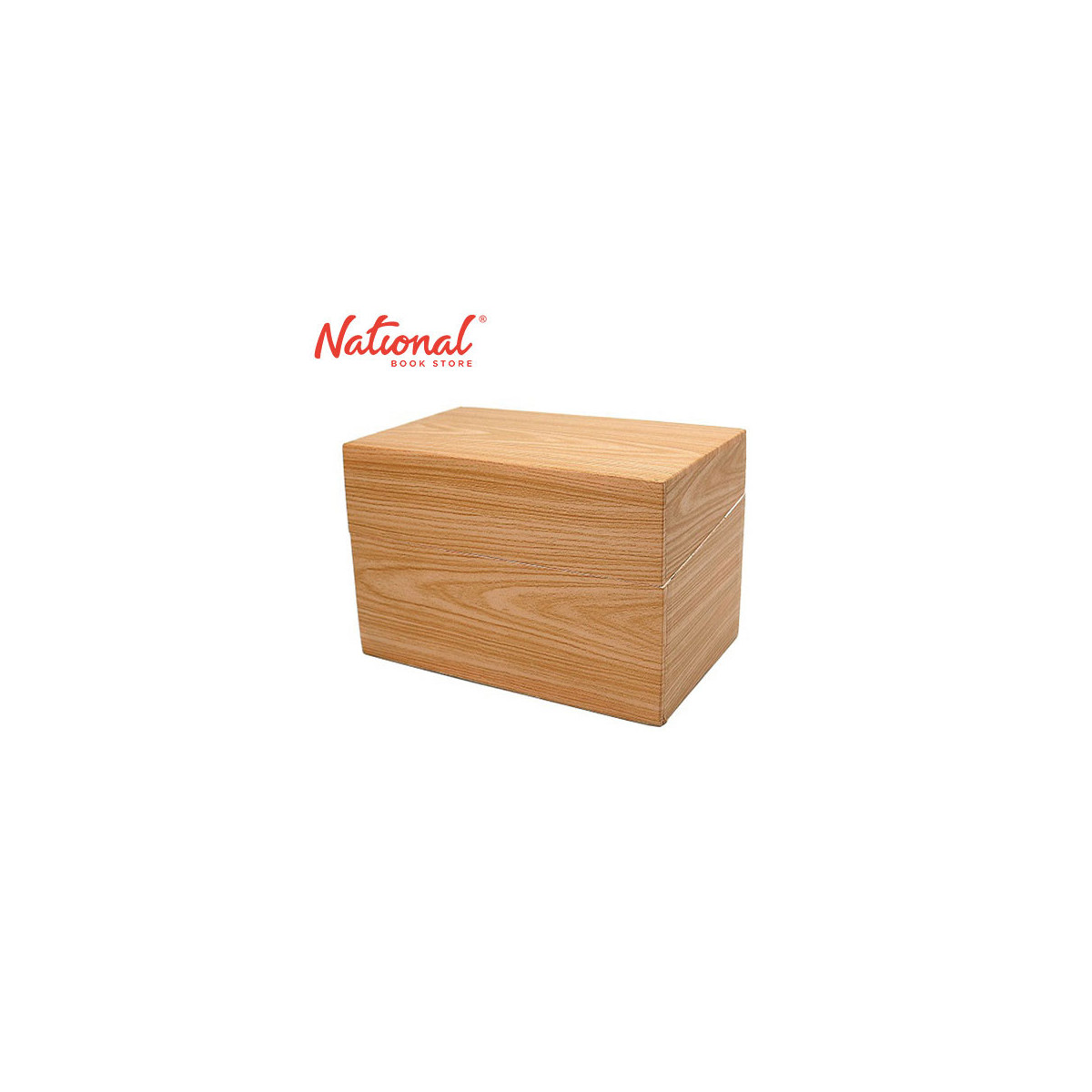 Local Index Box 5x8 inches Laminated Wood - Office Supplies - Filing Supplies