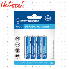 Westinghouse Battery AAA 4/pack Alkaline - Home & Office Essentials