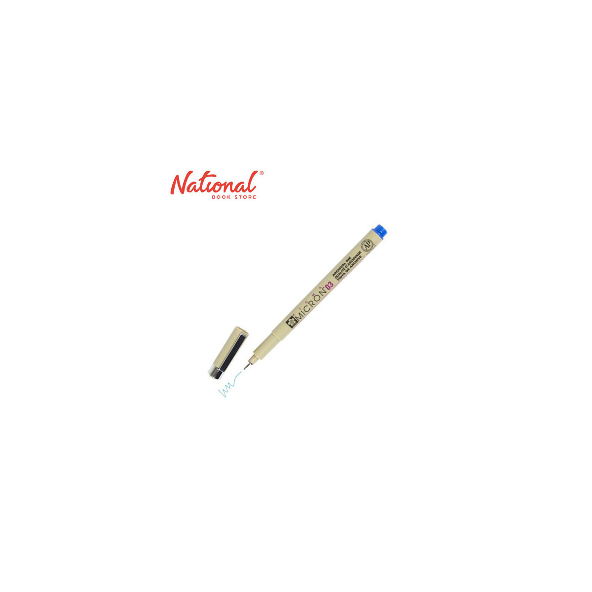 Sakura Pigma Micron 03 Drawing Pen Blue XSDK03No.36 - Arts & Crafts