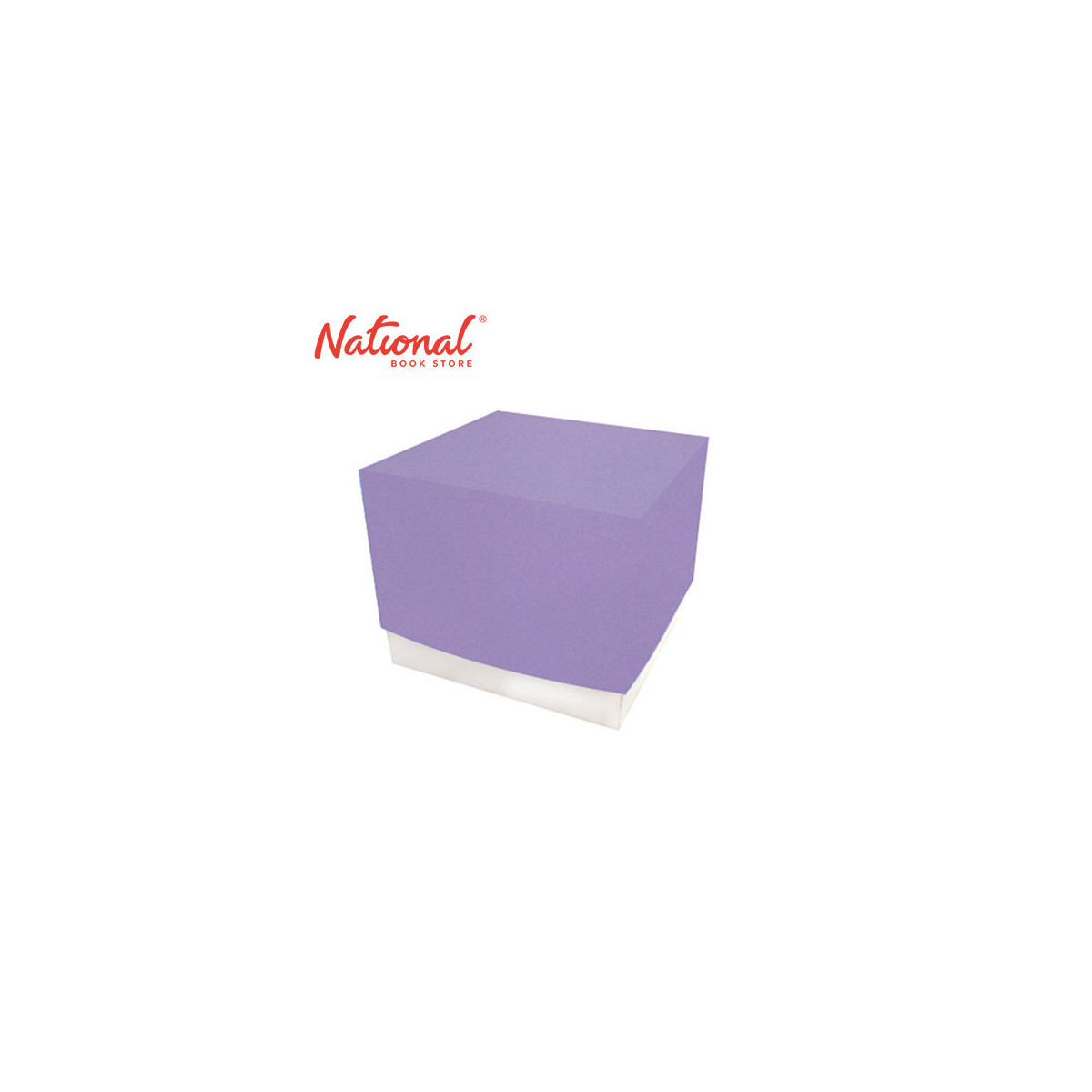 BossBox Plain Colored Gift Box 5S Amethyst S1 3.25x3.25x2.75 3028420 - Giftwrapping Supplies