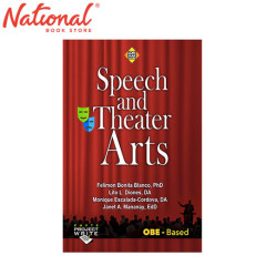 Speech And Theater Arts by Felimon Bonita Blanco - Trade Paperback - College Books
