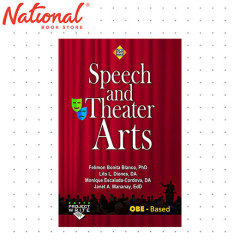 Speech And Theater Arts by Felimon Bonita Blanco - Trade Paperback - College Books