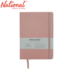 Journal Notebook A5 80GSM 80 Sheets Pink Leather Cream...