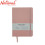 Journal Notebook A5 80GSM 80 Sheets Pink Leather Cream Paper - School Supplies