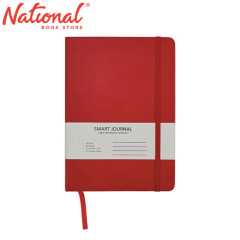 Journal Notebook A5 80GSM 80 Sheets Red Leather Cream...
