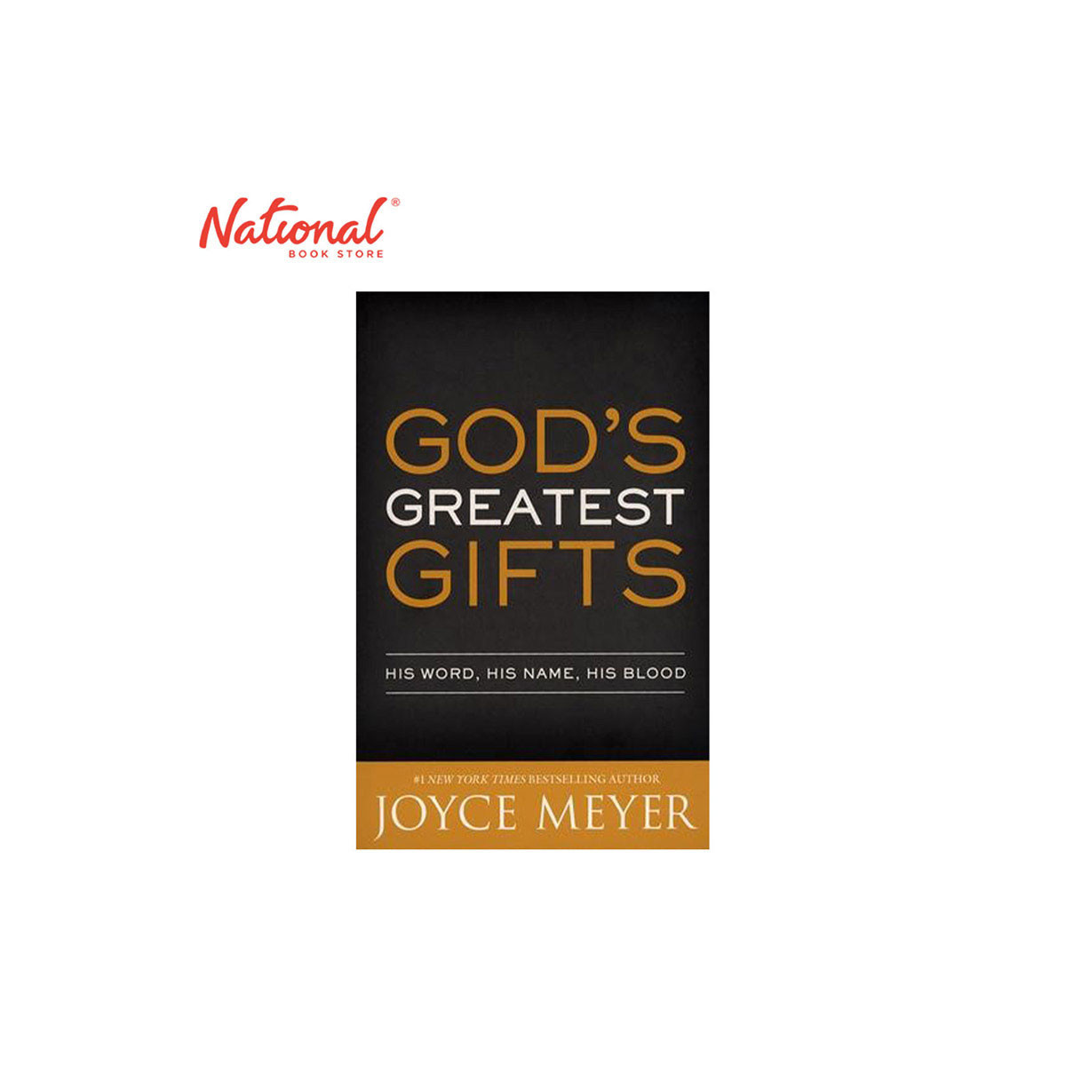 God's Greatest Gifts: His Word, His Name, His Blood by Joyce Meyer - Trade Paperback - Bible Studies