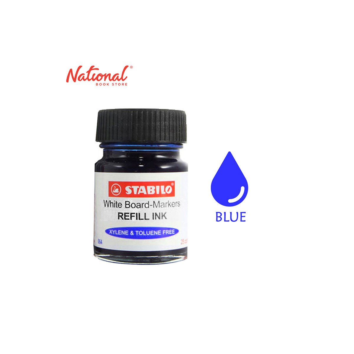 Stabilo Whiteboard Marker Ink Refill Blue 064/41 - School & Office Supplies