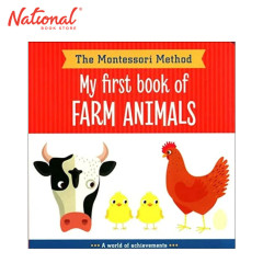 The Montessori Method: My 1st Book Of Farm Animals -...