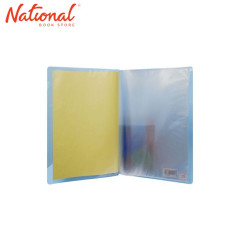 SEAGULL CLEARBOOK FIXED TDFC20  LONG 20SHEETS TRANSPARENT DIAGONAL LINES DESIGN RED