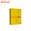 SEAGULL CLEARBOOK REFILLABLE 8823  SHORT 20SHEETS 23HOLES DIAGONAL LINES DESIGN YELLOW