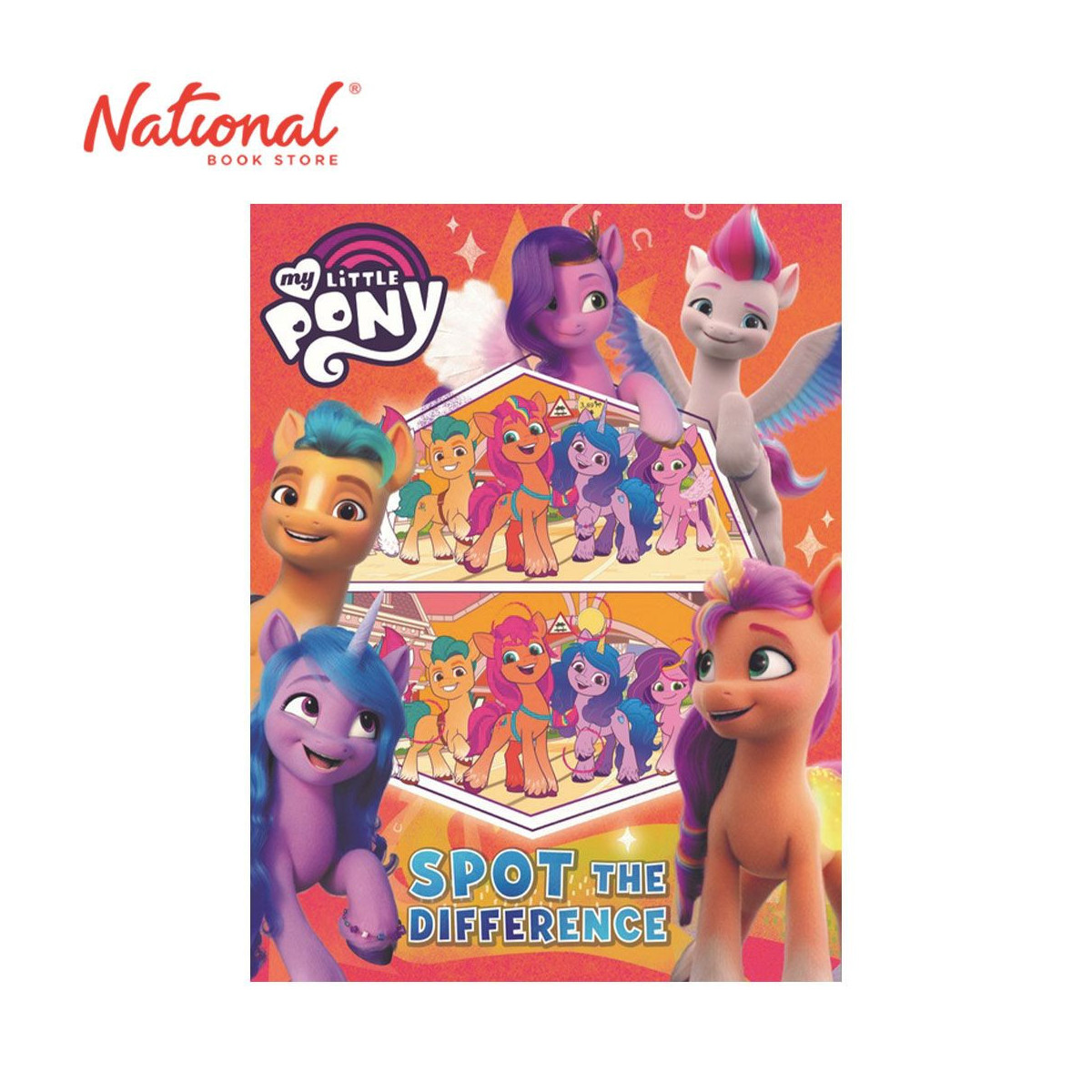 My Little Pony: Spot The Difference - Trade Paperback - Activity Books for Kids