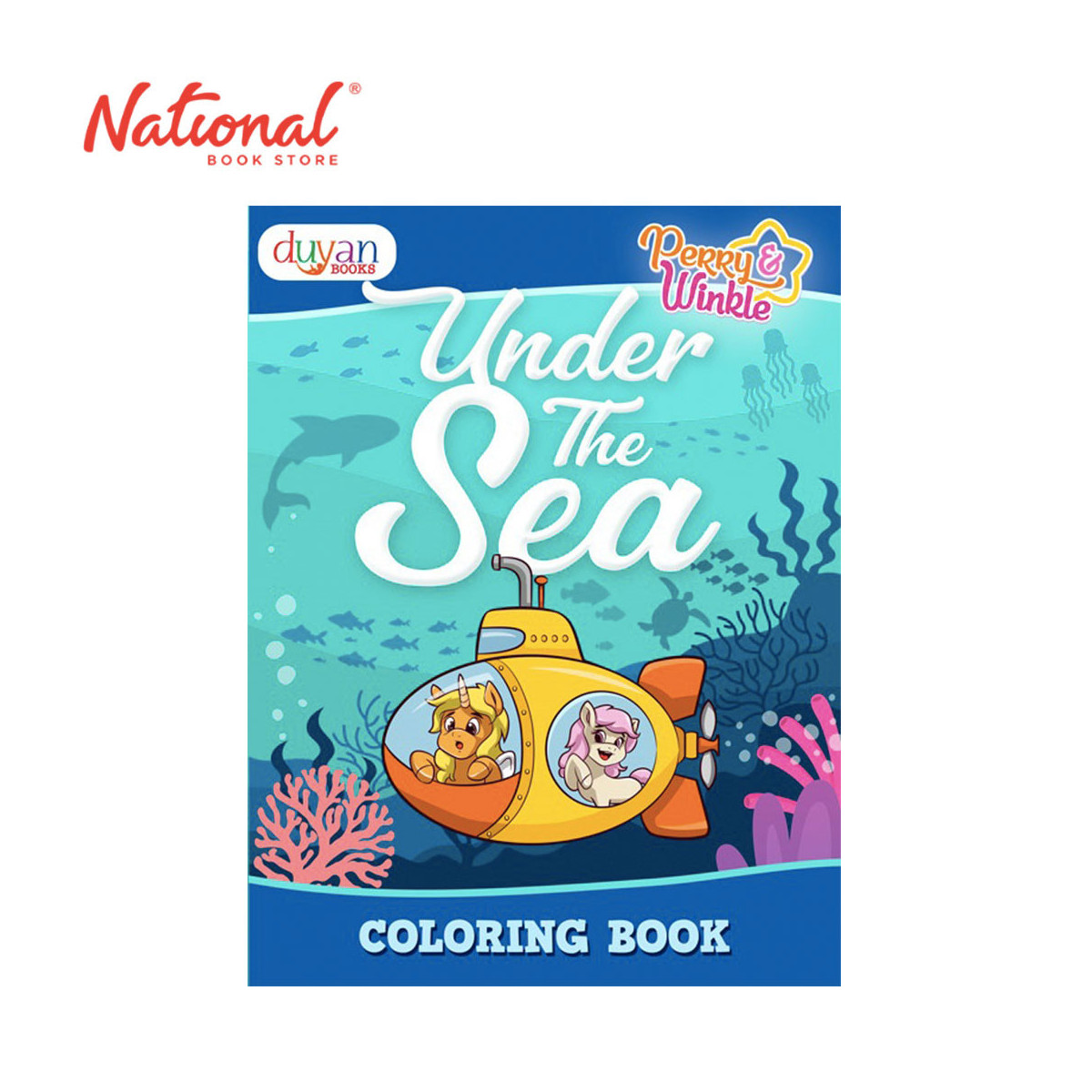 Under the Sea: Coloring Book - Trade Paperback - Activity Books for Kids