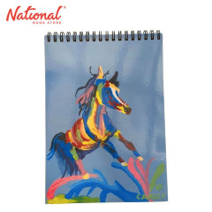 Carlos & Friends Notebook 8.5x6 inches Freedom Horse 50's...