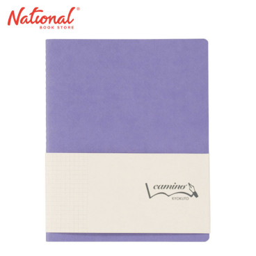 Camino Notebook CFR37 B5 LT Purple 48's Grid+Plain - School & Office Supplies