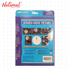 Skylar Scratch-Tastic Pictures Dinomania SPA009 - Arts & Crafts Supplies